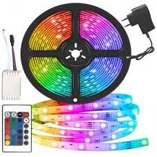Светодиодная лента RGB 5M 12 цветов 5050SMB