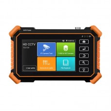 Тестер видеосигнала IP-камеры HD SDI CCTV IPC-1900 8K H.265 с портом Poe кабель