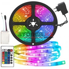 Светодиодная лента RGB 5M 12 цветов 5050SMB